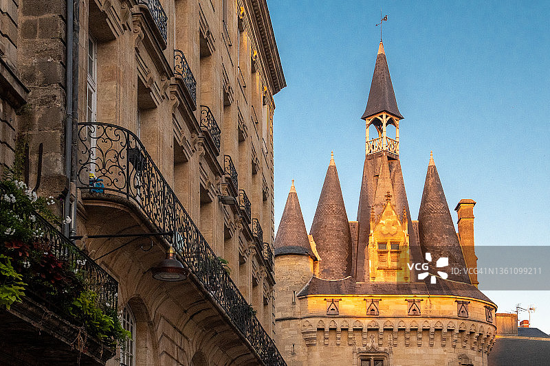 波尔多中世纪凯豪门图片素材