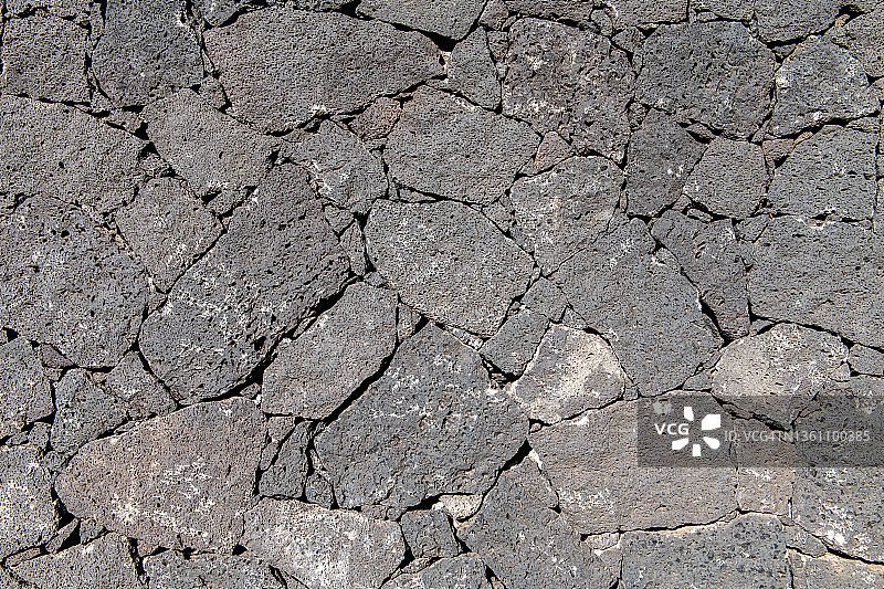 火山石墙图片素材