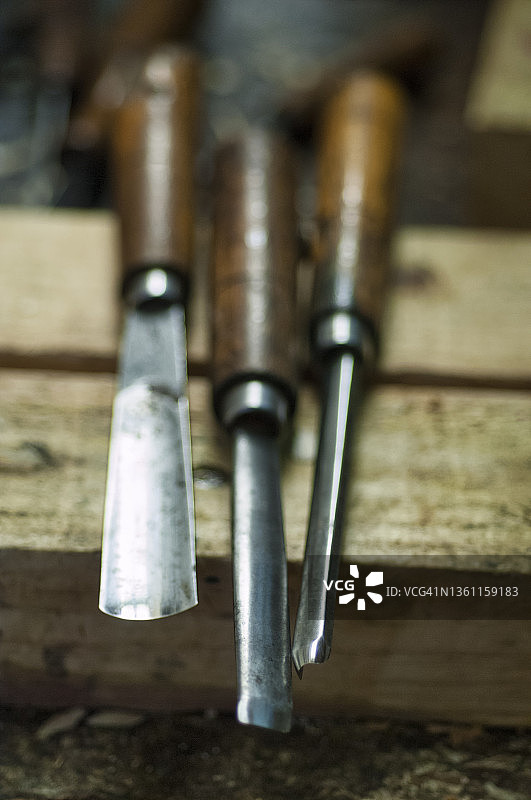 木雕工具图片素材