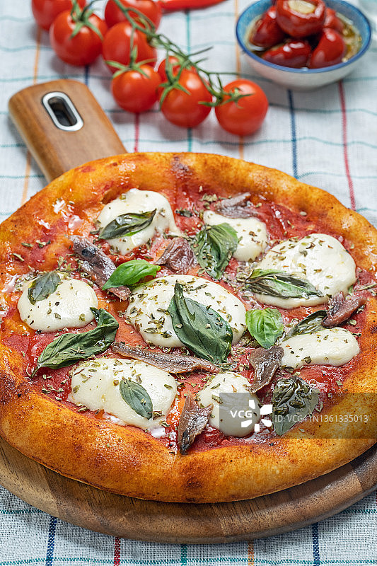 玛格丽塔披萨图片素材