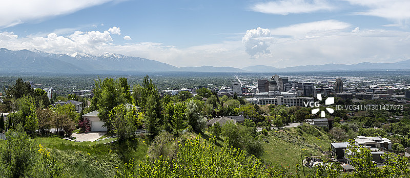 盐湖城全景001图片素材