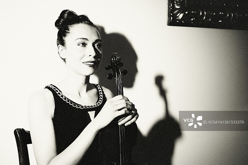 小提琴家图片素材