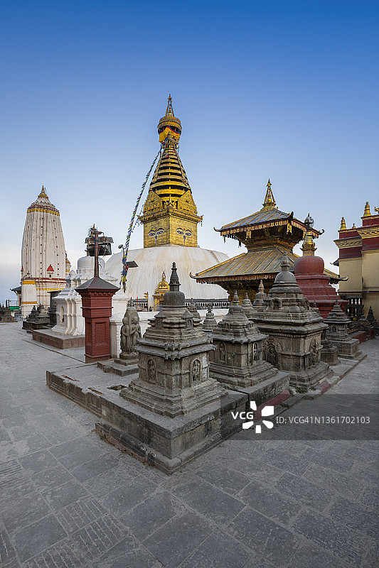斯瓦扬布纳特寺图片素材