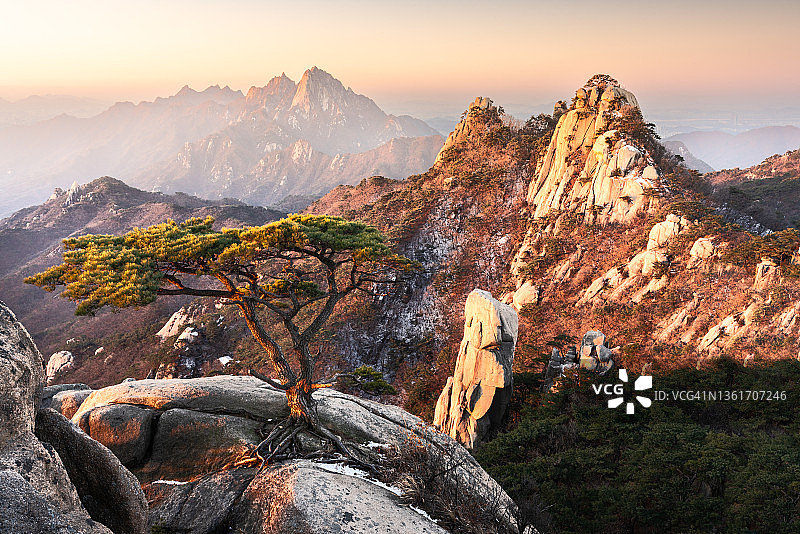 道峰山图片素材