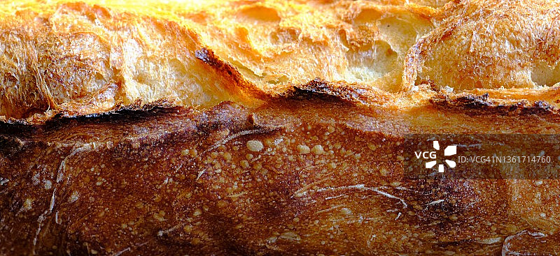 香脆新鲜面包图片素材