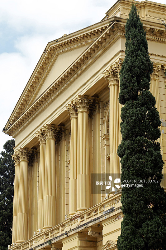巴西圣保罗伊皮兰加博物馆外观图片素材
