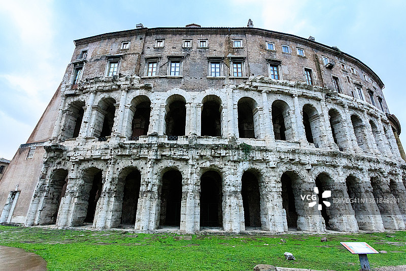 罗马马塞勒斯剧院图片素材