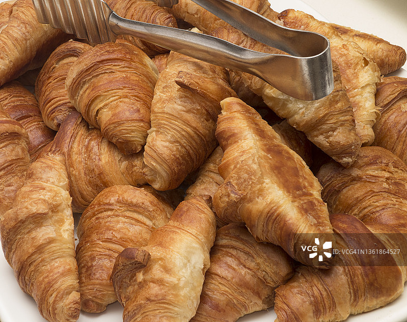 希腊牛角面包图片素材