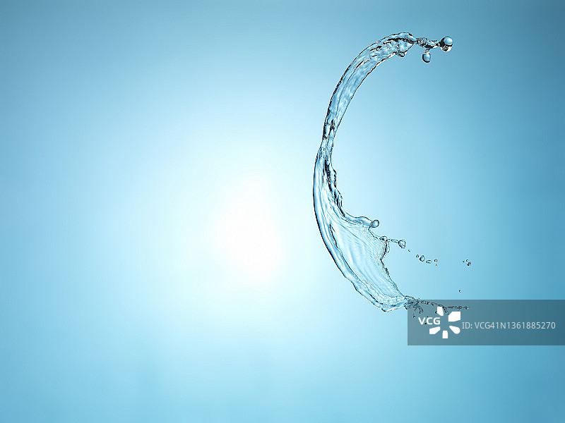 水花飞溅图片素材