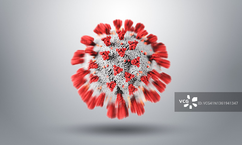 奥密克戎工作室背景下的新冠变体概念图片素材