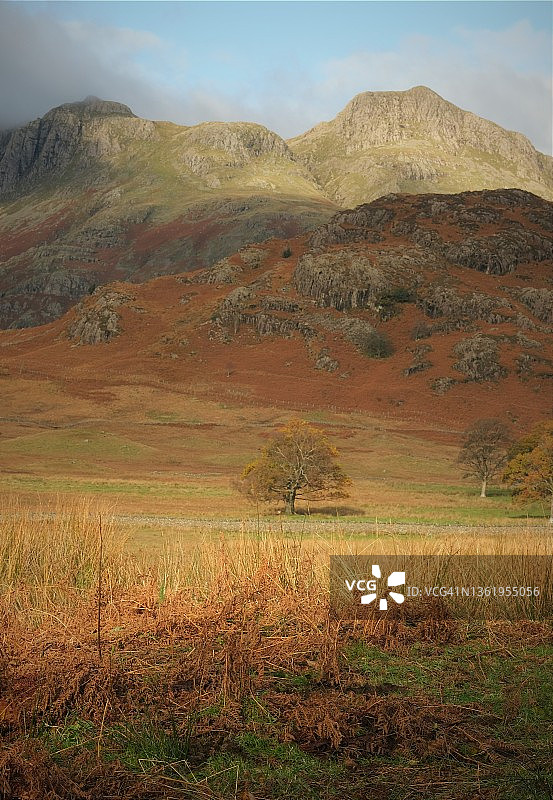 塔恩豪斯风景，湖区国家公园图片素材
