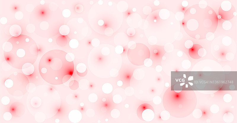 带有情人节矢量设计概念的模糊背景图片素材