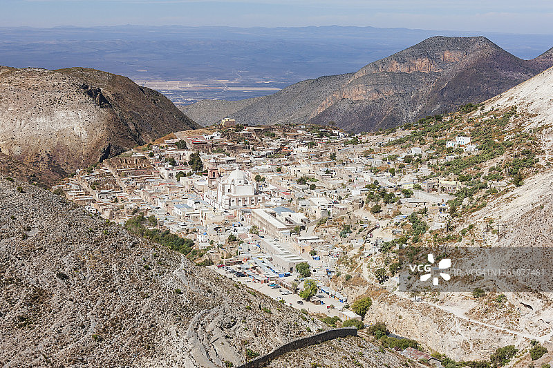 卡托塞矿业小镇的升高景观图片素材