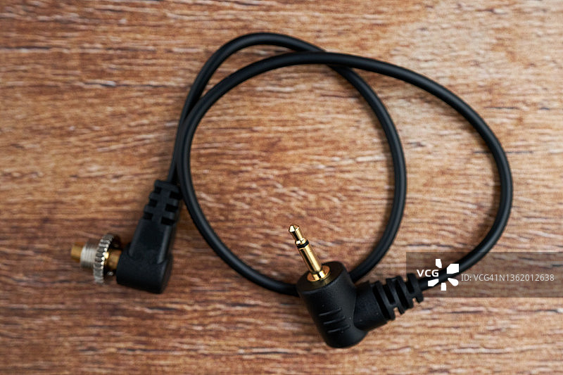 闪光同步电缆图片素材