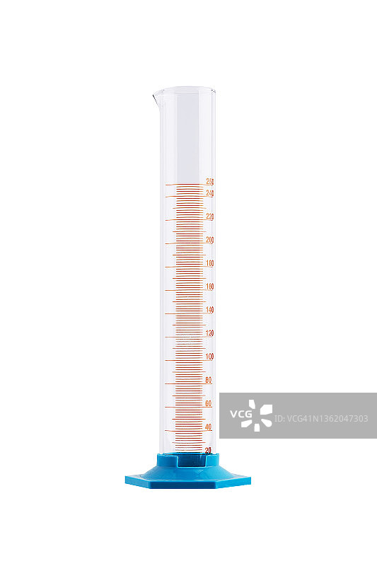 白色背景下的医疗烧瓶图片素材
