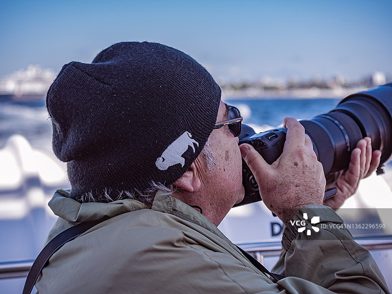 工作中的摄影师-维多利亚图片素材