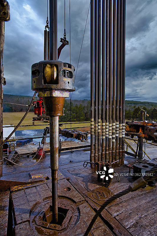 钻井平台地面图片素材