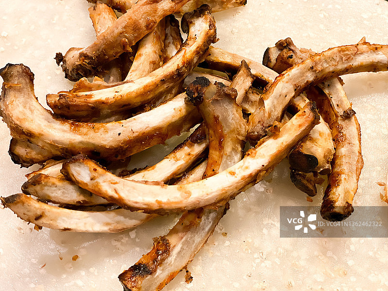 肋骨（白色背景）图片素材