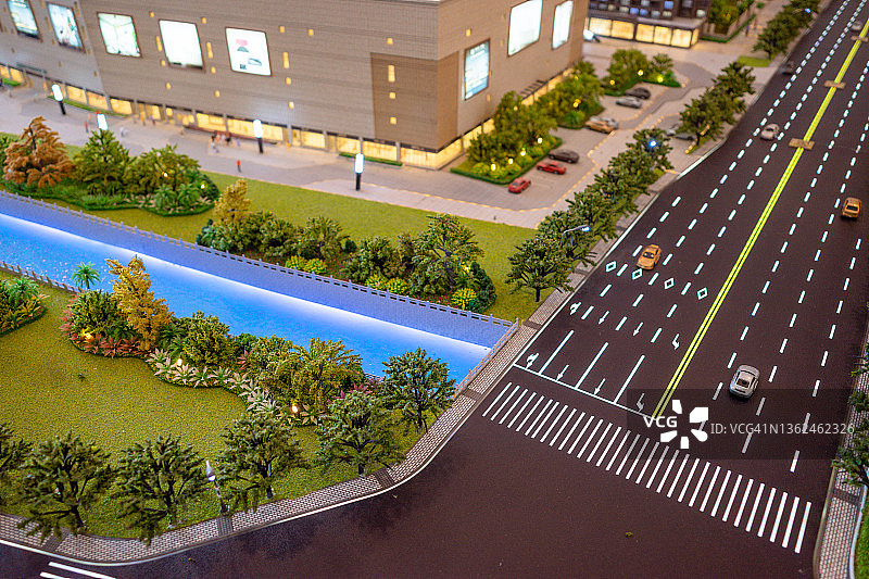 房地产营销房屋模型沙盘图片素材