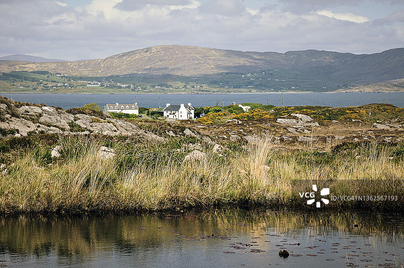 爱尔兰西部科克郡西部的村庄图片素材