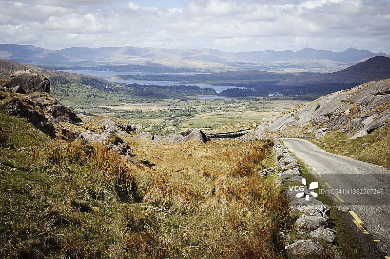 穿越爱尔兰西部的贝拉半岛图片素材