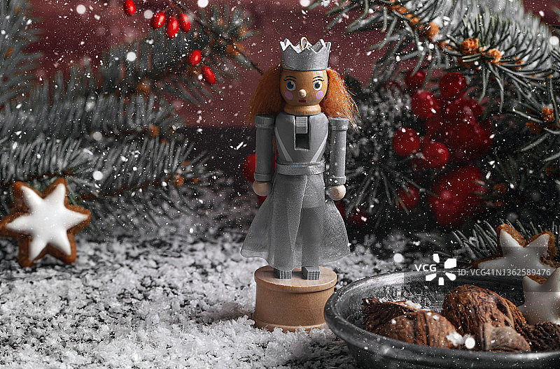 胡桃夹子女人图片素材