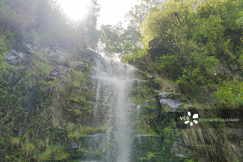 厄斯金瀑布特写| 大奥特威国家公园 | 维多利亚州 | 澳大利亚图片素材