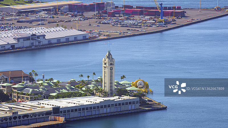 阿罗哈塔景色图片素材