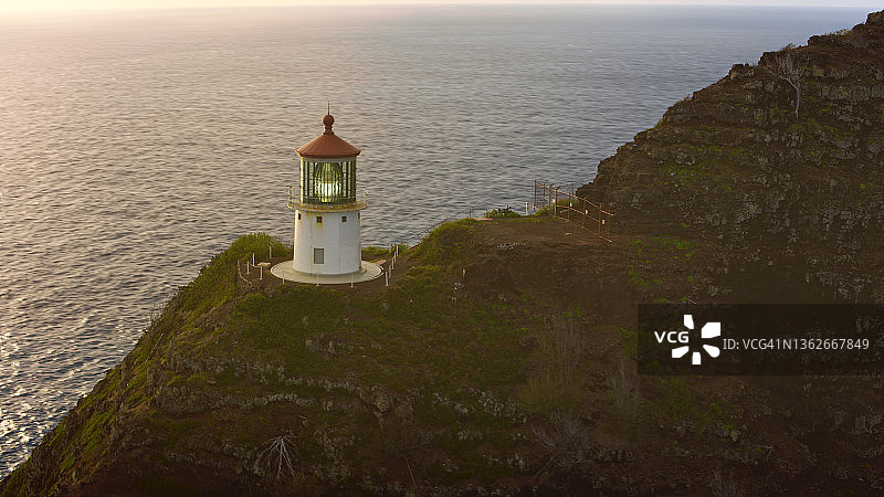 马卡普吾角灯塔景观图片素材