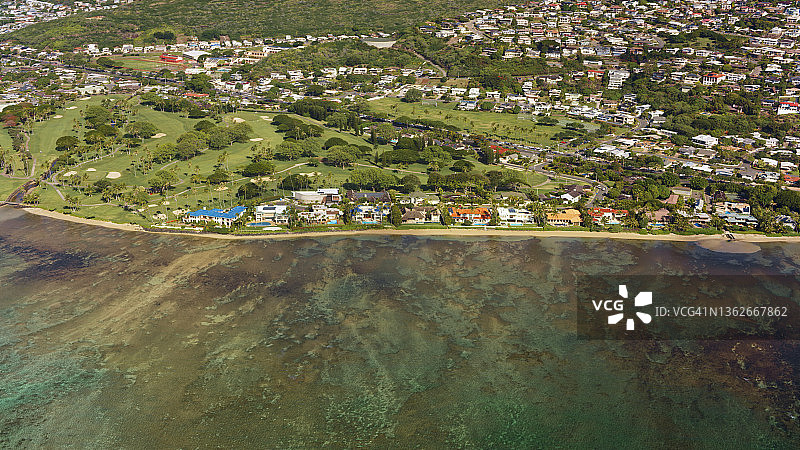 怀阿拉埃乡村俱乐部高尔夫球场景色图片素材