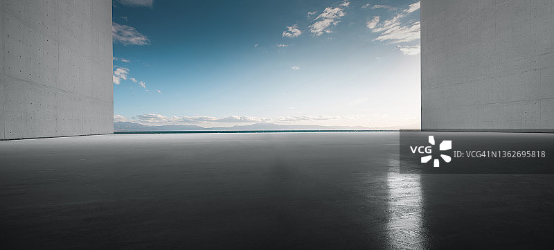 空背景混凝土纹理图片素材