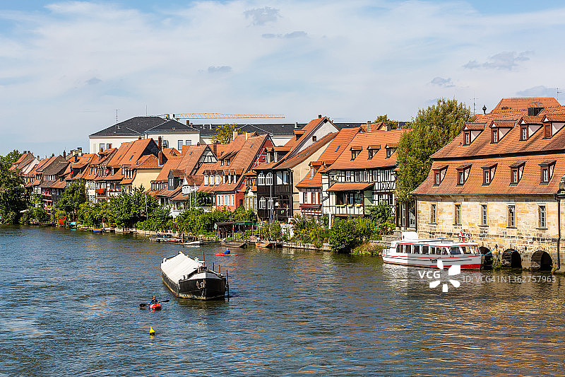 德国班贝格的小威尼斯图片素材