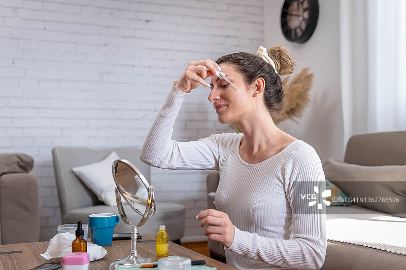 护肤流程图片素材