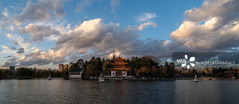 中国昆明大观公园图片素材