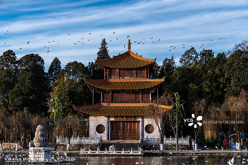 中国昆明大观公园图片素材