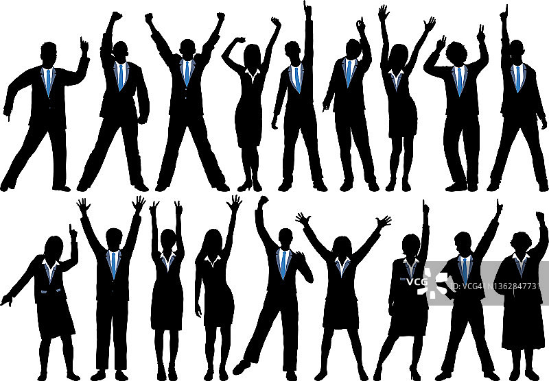 快乐的商务人士图片素材