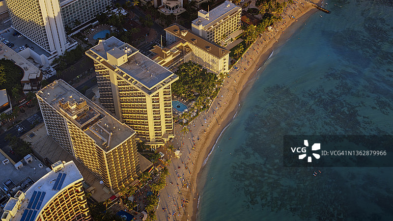 威基基海滨酒店景观图片素材