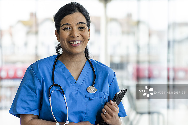 快乐的医疗专业人员图片素材