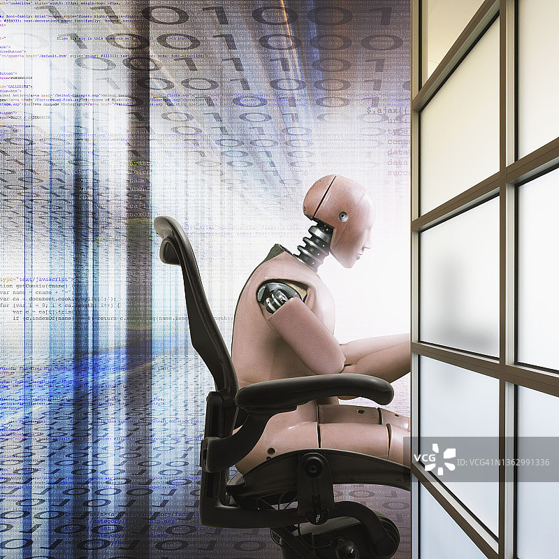 人工智能机器人图片素材