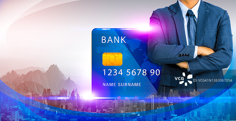 商业进步与混合媒体目标的成功图片素材