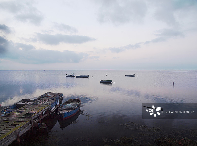 埃布罗河三角洲图片素材