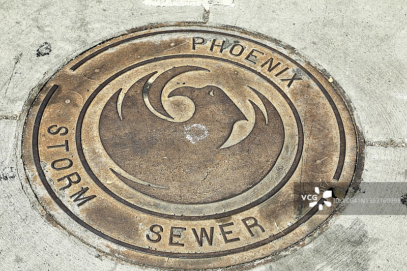 市政设施井盖图片素材