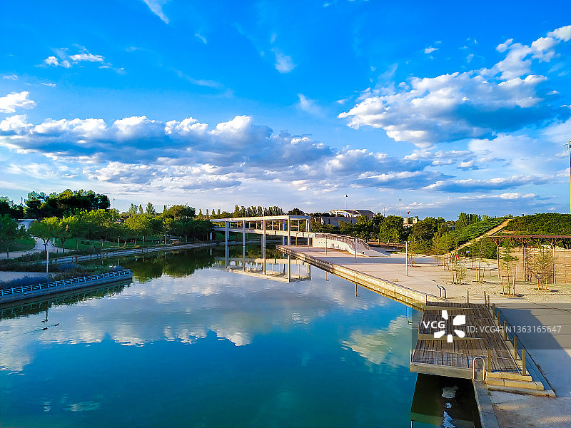 马德里胡安·卡洛斯一世公园图片素材