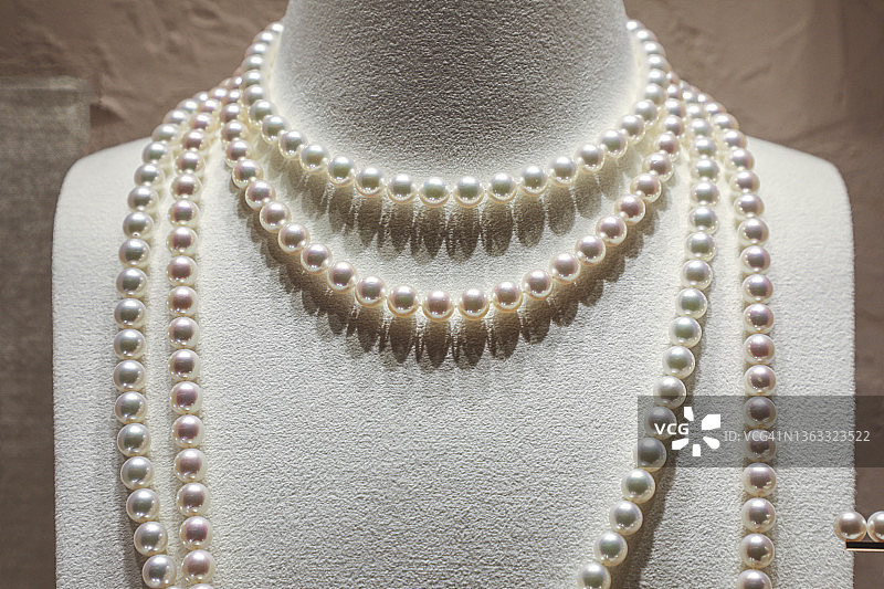 珍珠项链图片素材