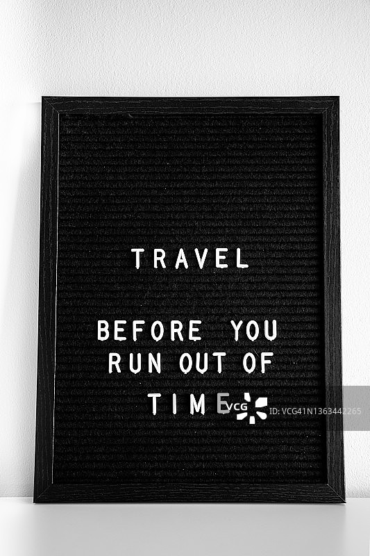 旅行灵感语录黑板报图片素材