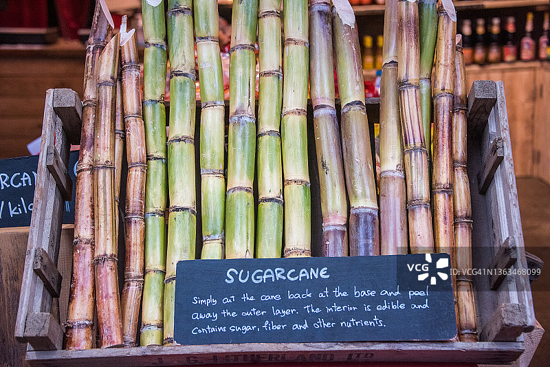 市场上的甘蔗图片素材