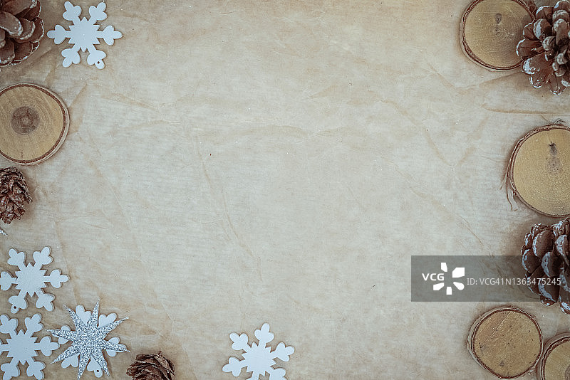 圣诞装饰贺卡图片素材