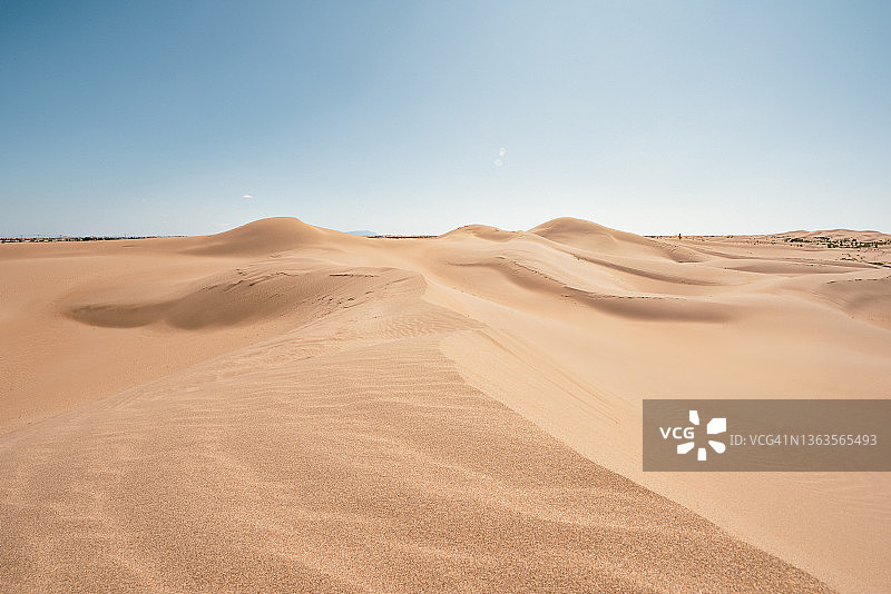 美丽的沙漠景色图片素材