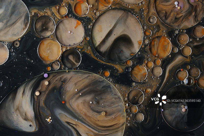 混合纹理背景的抽象墨水设计模板图片素材