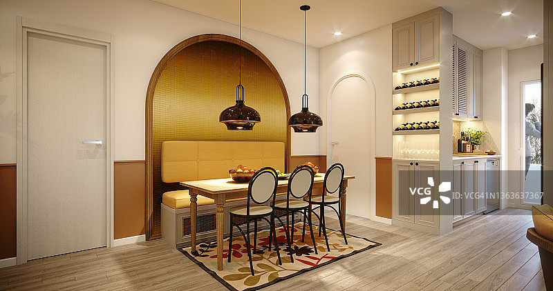 现代餐厅图片素材